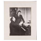 Photo Of Babe Ruth & Piano Player