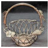 Vintage Godinger Silverplated Fruit Basket