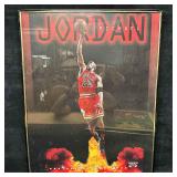 Michael Jordan Chicago Bulls NBA 1996 Framed Poste