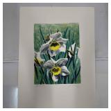 Daffodil in the Park Wilcox Artist Proof AP Serigr