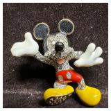 Disney Arribas Brothers Pave Set Clear Crystal Rhi