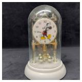Disney Mickey Mouse Glass Dome Clock