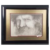 Rawhide And Rope Pencil Drawing Limited Edition Pr
