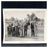 Golf Tournament Crowd Photograph Print Spectators