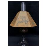 VTG Oil Lamp & Philip Bawcombe Watercolor Shade
