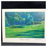 Donald Moss Signed and Numbered Lithograph with CO