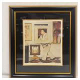 Jim Davis Garfield Meets Rockwell Limited Edition