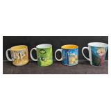 4 Disney Pixar Frozen Pocahontas 101 Dalmatians Bu