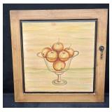 Unique Still Life On Wood Board