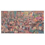 Robert Cenedella S&N Absolut Vodka Print