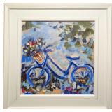 Framed Michelle Brunner Bike 2 Gel Print