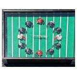 NFL Football Helmet Shadow Box Clock