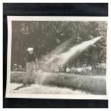 Ben Hogan Black and White Golf Action Analog Photo