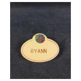 Disney Cast Member Name Badge RYANN