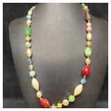 Venetian Murano Art Glass Lamp Work Multi Colored