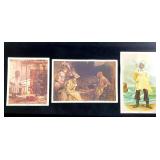 Set of (3) African American Prints Circa 1984