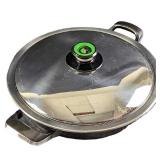AMC Stainless Steel Roasting Pan With Lid