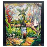 Original Oil On Canvas Off The Beaten Path Colorfu