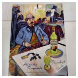 Absinthe Refined Ad Poster Homage A Toulouse Lautr