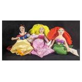 Disney Princess Plush Lot Little Mermaid