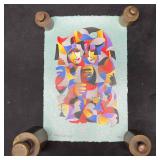 Anatole Krasnyansky Shadows of Grey Serigraph 2004