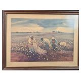 Jack Deloney Framed LE River Bottom Cotton Print