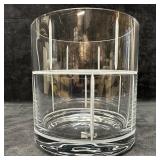 Tiffany and Co Crystal Ice Bucket Vase Modern Bamb