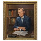 Framed Harold Johnsen Original Oil On Canvas State