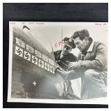 WWII Ace James Howard Black and White Analog Photo