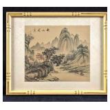 Chinese Watercolor on Silk