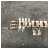 Sterling Silver Polished 1st Lieutenant Captain Un