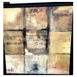 Very Large Canvas Abstract Print 9 Tiles