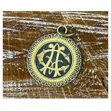 Monogram Necklace Pendant