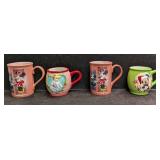 Disney Ceramic Christmas Character And Minnie Mous