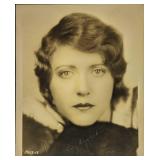 Ruth Chatterton Autographed Publicity Photo