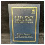 Fifty State Commemorative Quarter Folder 1999-2008