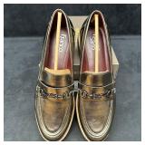 Franco Sarto Women Colette Lug Sole Loafer Pewter