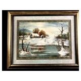 Tara Salamaton Watercolor Framed