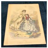 La Mode Illustrï¿½e Ladies Fashion Print