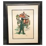 Framed Wayland Moore Sugarfoot AP Lithograph R69