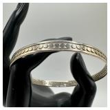 John Hardy Bangle Bracelet 925 Sterling Silver