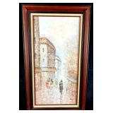 Paris at Dawn Painting by Alex Glaner