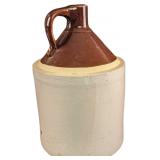 Vintage Stoneware 2 Gallon Jug With Handle