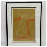 Corinne Vue Original Nude Kneeling Female Mixed Me