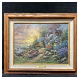 Thomas Kinkade Seaside Hideaway Limited Edition Ca