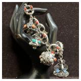 800 Silver Mariner Chain Italian Assorted Gemstone