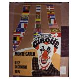 Kodak Transparent 4 X 5 Monte Carlo Clown Poster