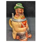 Vintage West German Hunter Man With Pipe