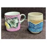 Vintage German Small Mug & Sake Ceramic Cup
