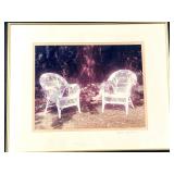 Wicker Chairs Photograph by Nels Johnson